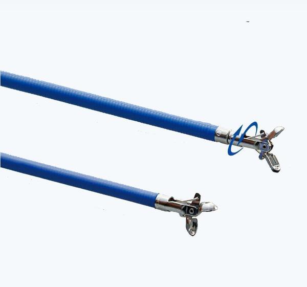 AGS Px-tång med nål, 160cm, serrated, steril