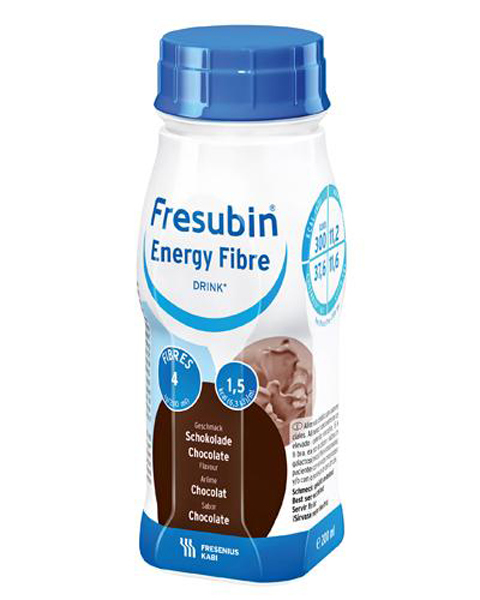 Drikk Fresubin Energy Fibre Drink sjok 200ml 4pk