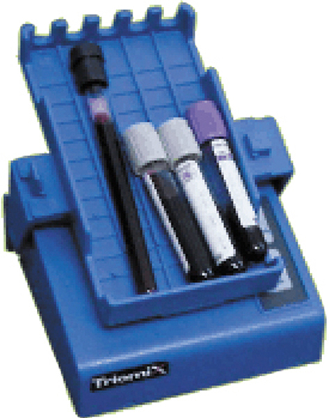 Blodvippe Triomix blå m/batterieliminator