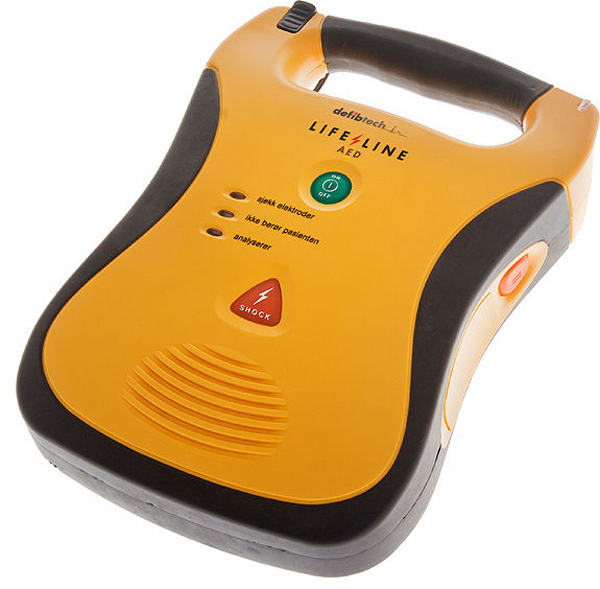 Hjertestarter Lifeline AED m/7 års batteri