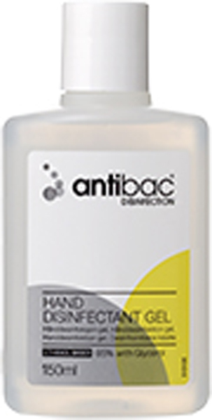 Hånddesinfeksjon Antibac 85% gel 150ml