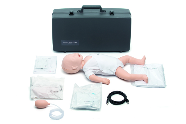 Lærdal dukke Resusci Baby QCPR i koffert