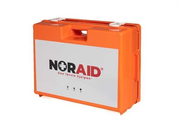 Førstehjelp NorAid koffert m/innhold stor NO