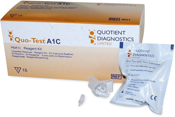 Quo-Test HbA1c test kit