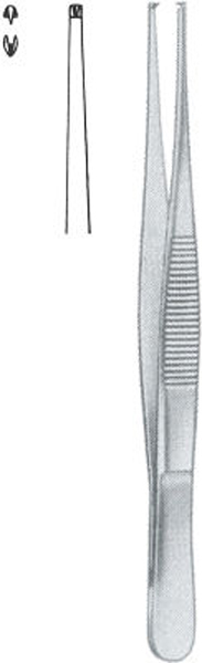 Pinsett kirurgisk 13cm