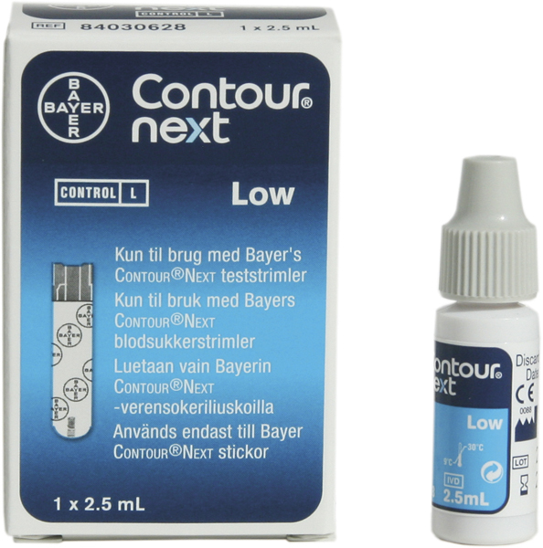 Contours Next glucose kontroll lav