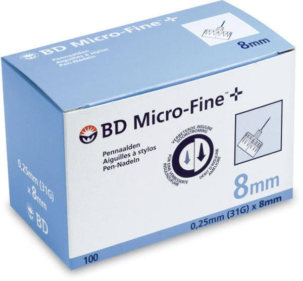 Kanyle til insulinpenn BD Microfine+ 31Gx8mm