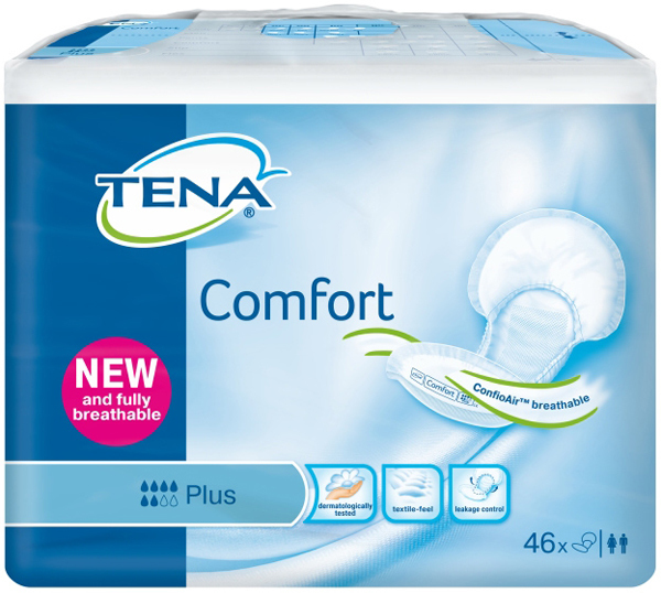 Bleie Tena Comfort Plus ConfioAir 46pk