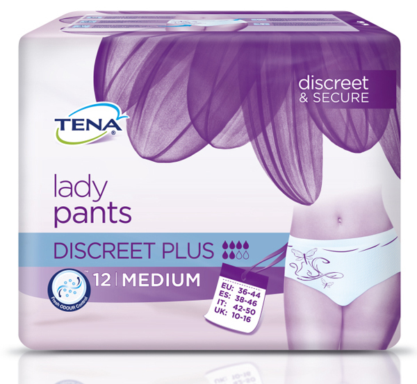Bleie Tena Lady Pants Discreet Plus M 12pk
