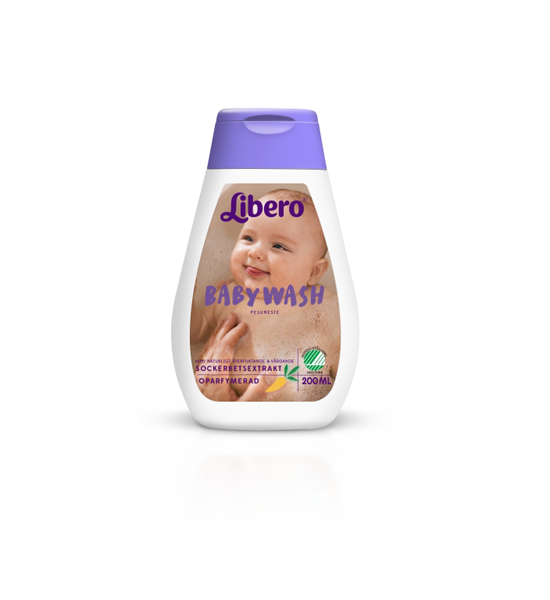 Såpe Libero Baby Wash u/parf 200ml