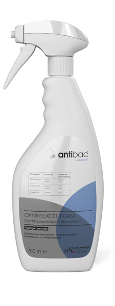 Desinfeksjon Antibac alkoholfri overfl.spray 750ml