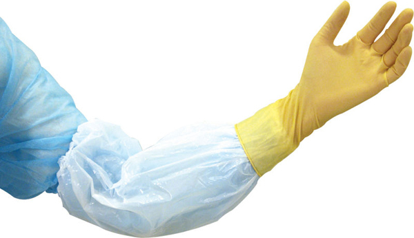 Armbeskytter Klinion polyetylen hvit