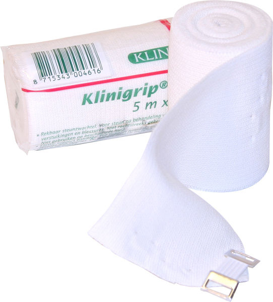 Støttebind Klinigrip Eco-ideal 6cmx5m hvit