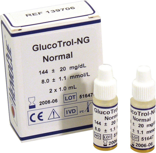 Hemocue Glucotrol NG kontroll level 2 2x1ml