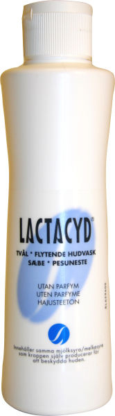 Såpe flytende Lactacyd dusjvask u/parfyme 250ml