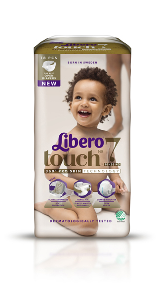 Bleie barn Libero Touch 7 Open 16-26kg 20pk